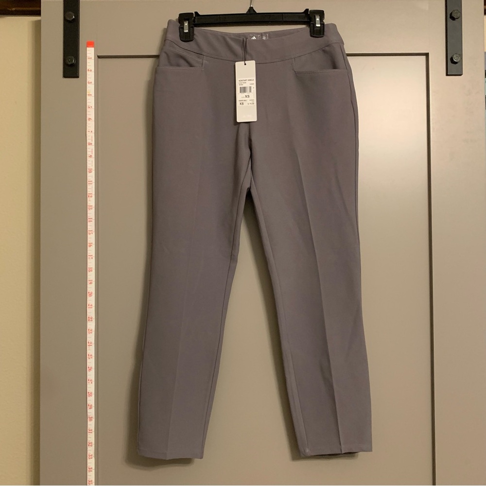 NWT Adidas Adistar Women's Golf Cropped Grey Pants Size XS